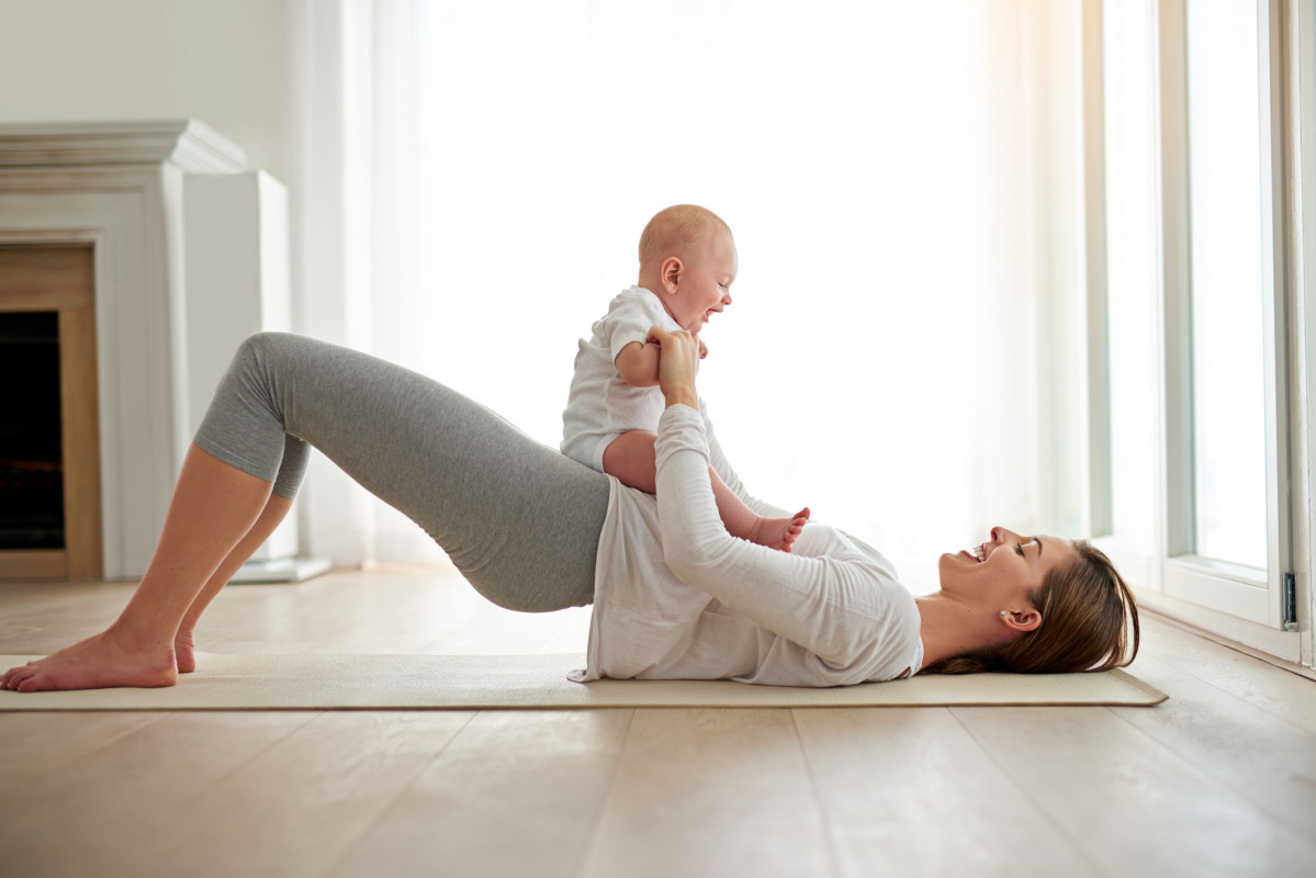 More exercises after delivery | Exercise after delivery, Post pregnancy  workout, Baby workout